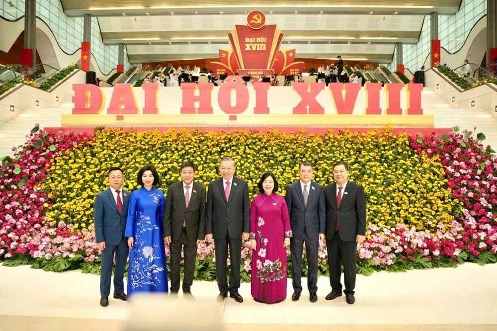 Tổng Bí thư Tô Lâm dự Đại hội đại biểu Đảng bộ Thành phố Hà Nội lần thứ XVIII - ảnh 5