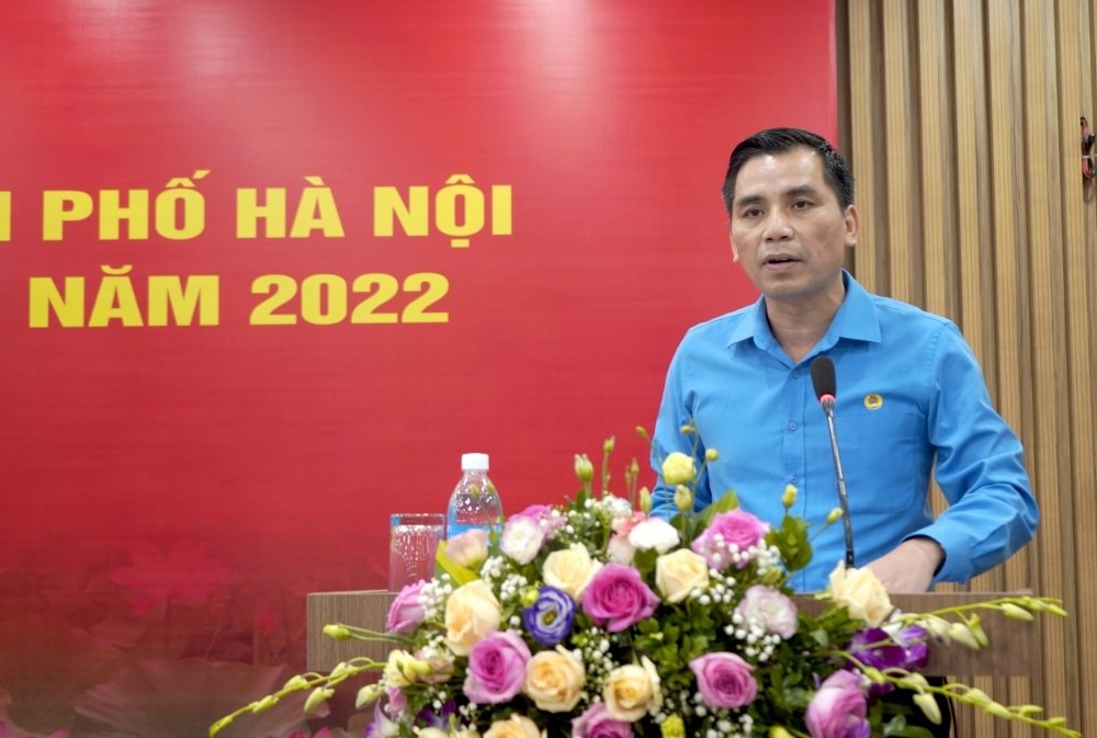 Chủ tịch UBND TP Hà Nội đối thoại, tháo gỡ khó khăn vướng mắc cho doanh nghiệp và người lao động  - ảnh 2