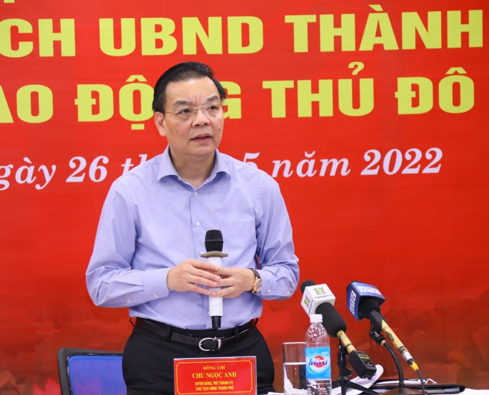Chủ tịch UBND TP Hà Nội đối thoại, tháo gỡ khó khăn vướng mắc cho doanh nghiệp và người lao động  - ảnh 4
