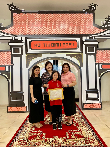 Học sinh quận Ba Đình đạt giải cao Hội thi Trạng nguyên Tiếng Việt năm 2023 - 2024 - ảnh 7