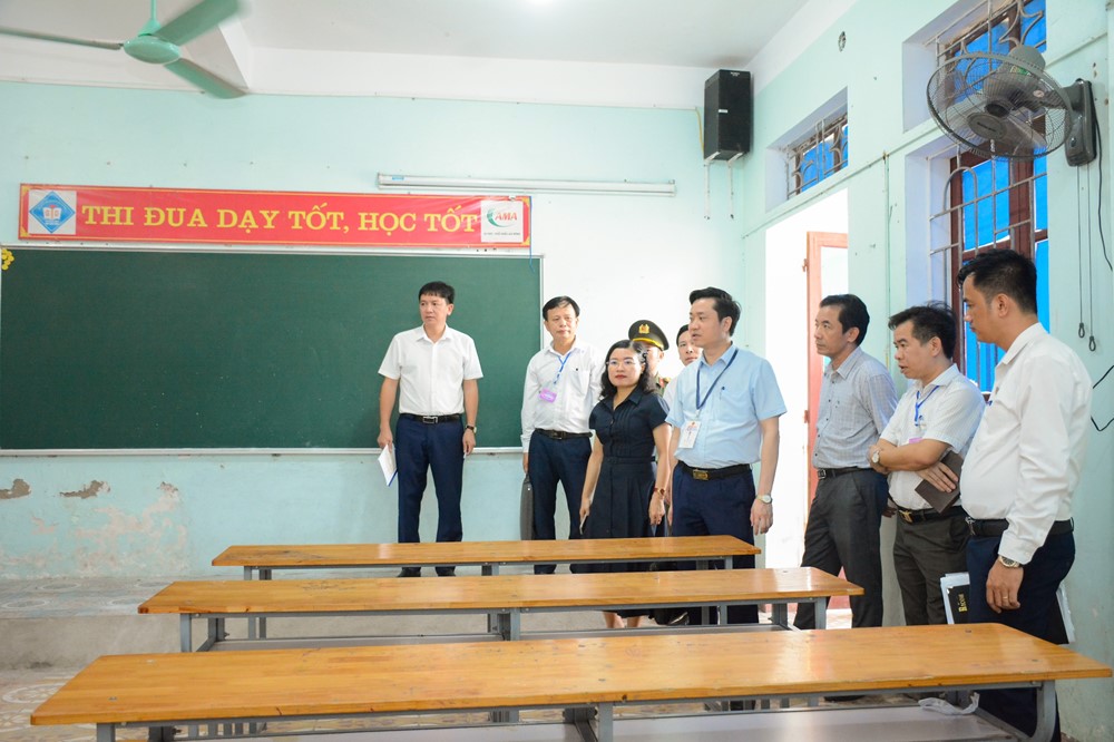 Hà Tĩnh: Hơn 17.000 thí sinh đăng ký dự thi tốt nghiệp THPT năm 2024 - ảnh 2