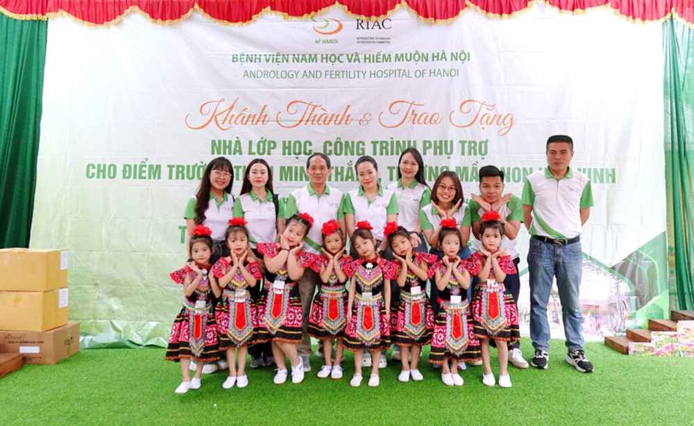 Trao tặng Nhà lớp học cho điểm Trường Mầm non Minh Thắng, Hà Giang - ảnh 4