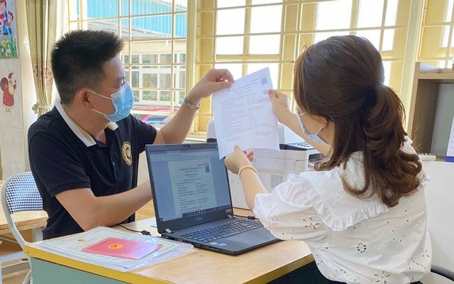 Hà Nội: 120.168 lượt đăng ký tuyển sinh trực tuyến thành công vào lớp 1 - ảnh 1