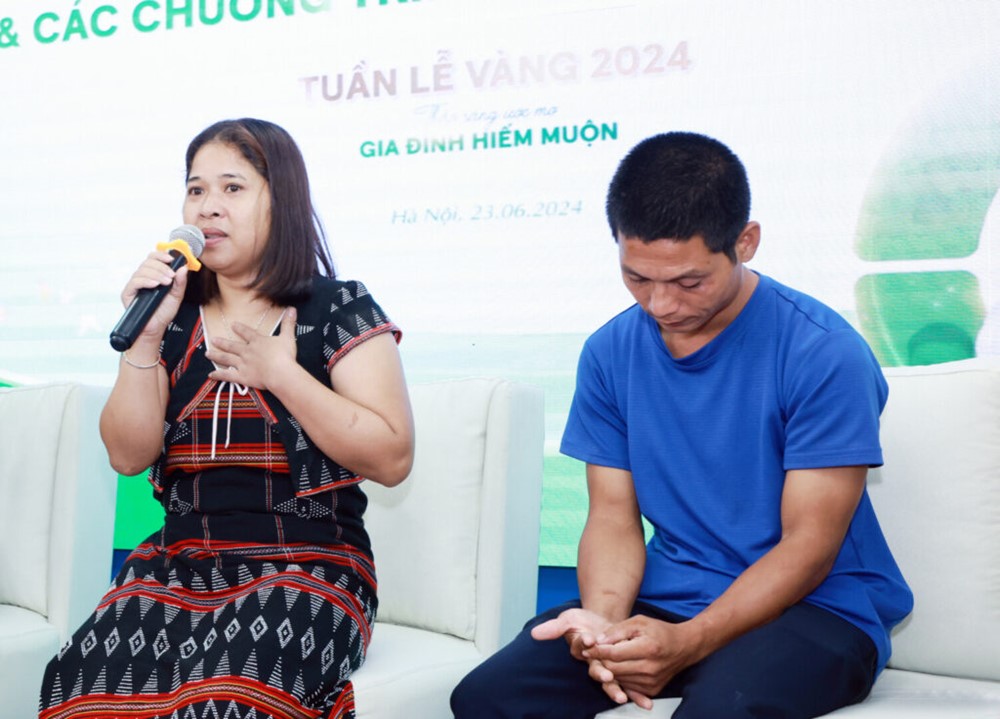 Mở cánh cửa hy vọng cho các cặp vợ chồng hiếm muộn có hoàn cảnh khó khăn - ảnh 1