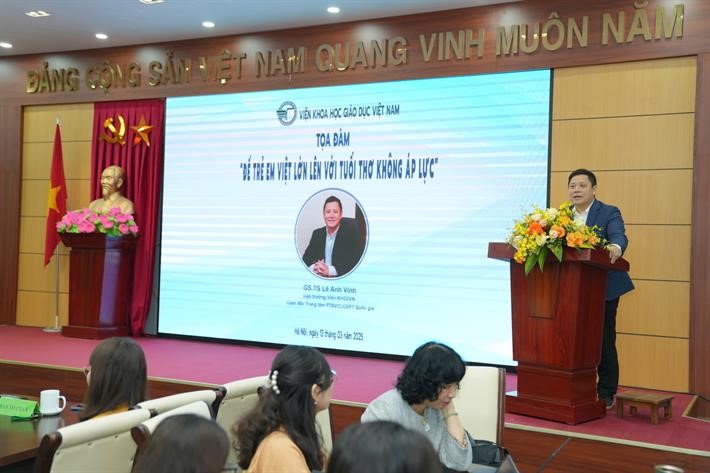 “Để trẻ em Việt lớn lên với tuổi thơ không áp lực” - ảnh 1