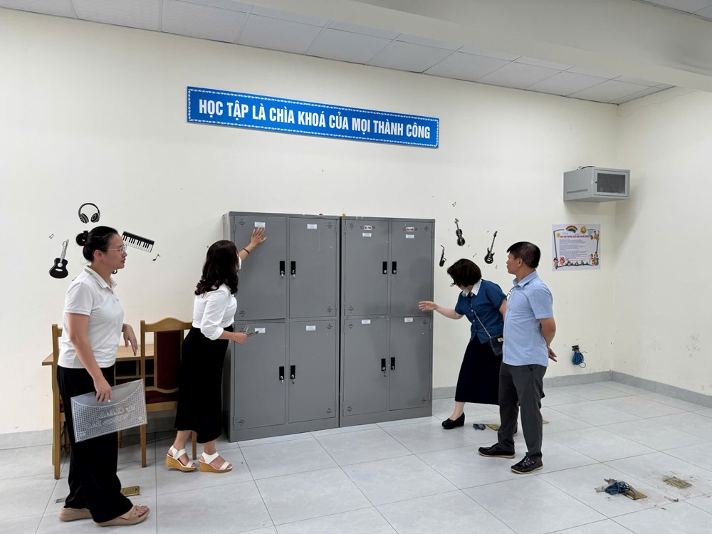Quận Ba Đình: Các điểm thi đã sẵn sàng cho kỳ thi tốt nghiệp THPT năm 2025 - ảnh 4