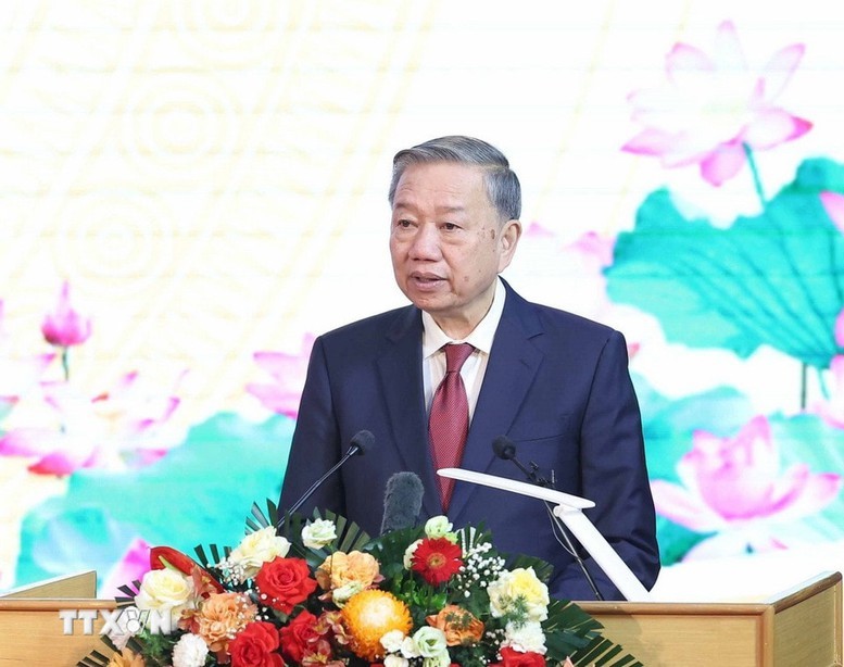Phát biểu của Tổng Bí thư Tô Lâm tại lễ kỷ niệm 110 năm ngày sinh Tổng Bí thư Nguyễn Văn Linh - ảnh 1