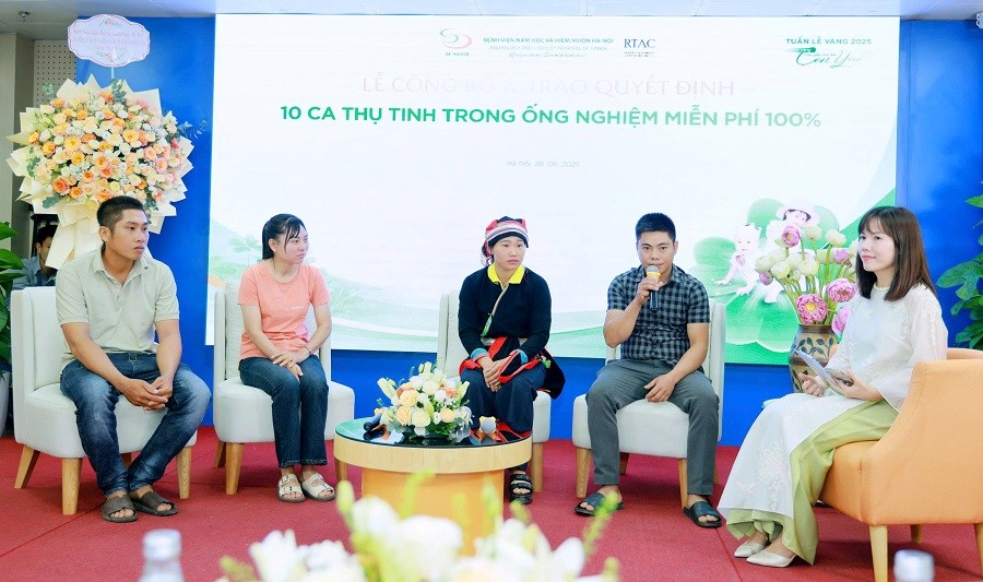 Trao cơ hội, gieo mầm hạnh phúc cho vợ chồng hiếm muộn - ảnh 4
