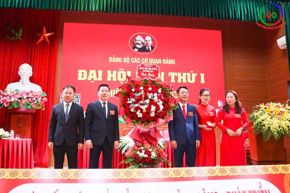 Đại hội Đảng bộ các cơ quan xã Quốc Oai lần thứ Nhất, nhiệm kỳ 2025-2030 thành công tốt đẹp - ảnh 1