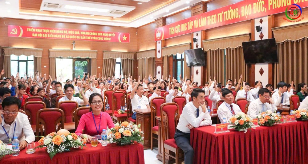 Phát huy sức mạnh khối đại đoàn kết toàn dân, xây dựng xã Quốc Oai ngày càng phát triển bền vững - ảnh 3
