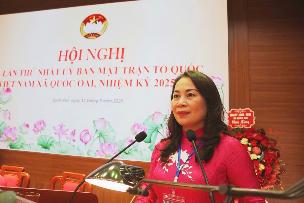 Phát huy sức mạnh khối đại đoàn kết toàn dân, xây dựng xã Quốc Oai ngày càng phát triển bền vững - ảnh 2