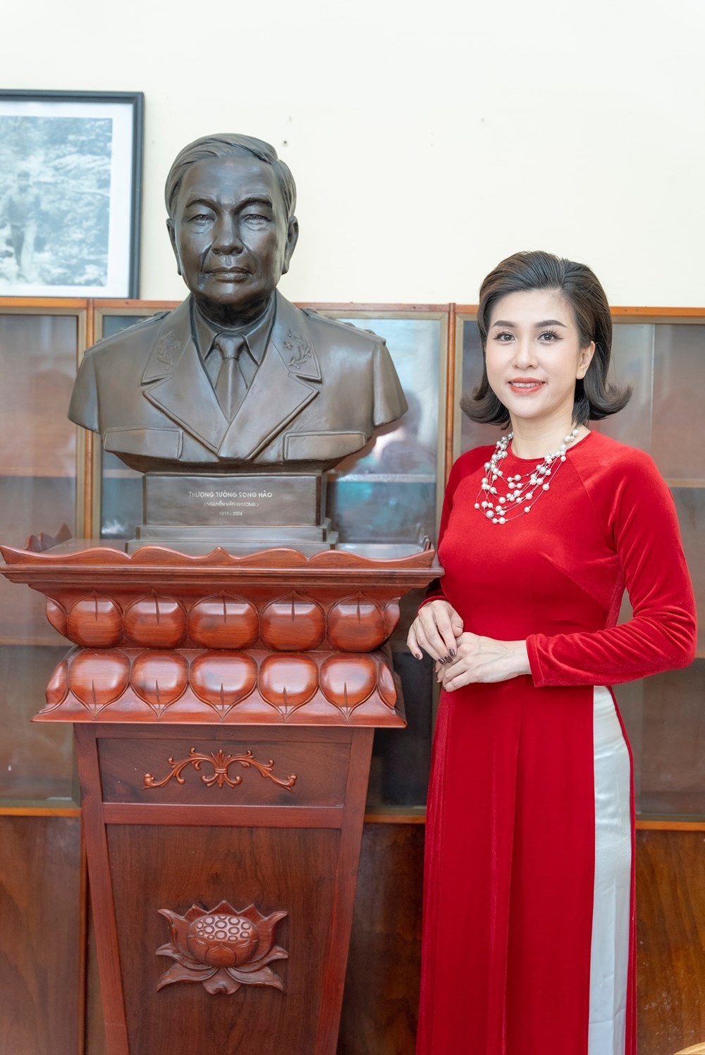 Cháu nội Tướng Song Hào và hành trình đam mê cùng tà áo dài Việt - ảnh 2