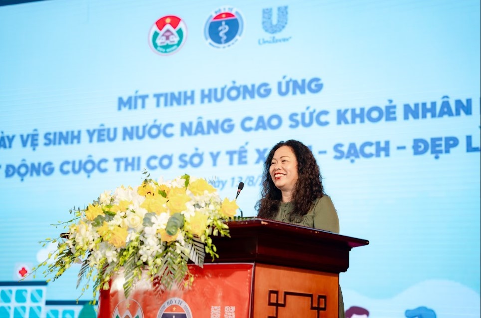 Mít tinh hưởng ứng Ngày Vệ sinh yêu nước nâng cao sức khỏe nhân dân năm 2024 - ảnh 4