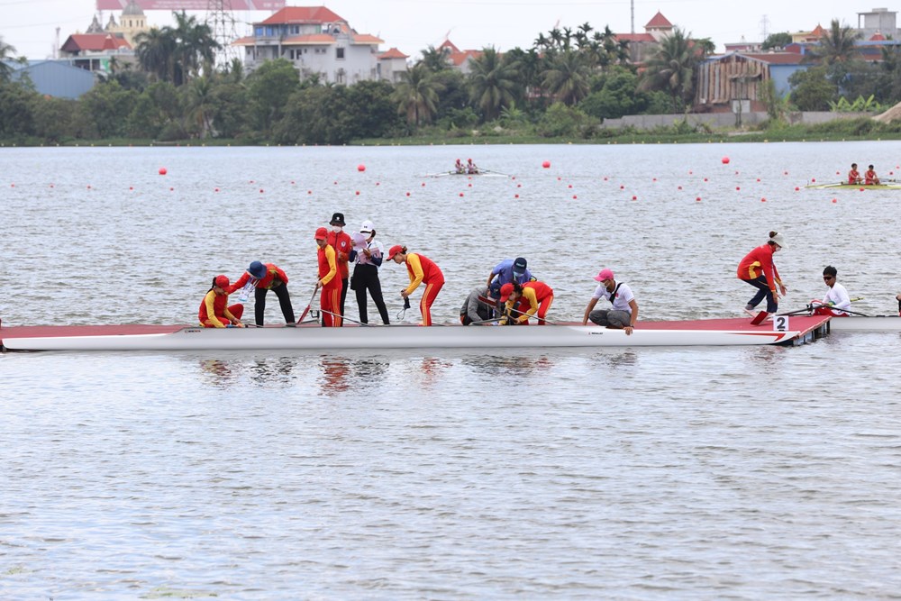 Việt Nam về nhất 5/8 vòng loại nhóm B môn Rowing - ảnh 3