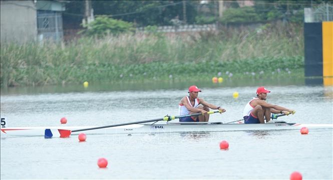 Việt Nam về nhất 5/8 vòng loại nhóm B môn Rowing - ảnh 9