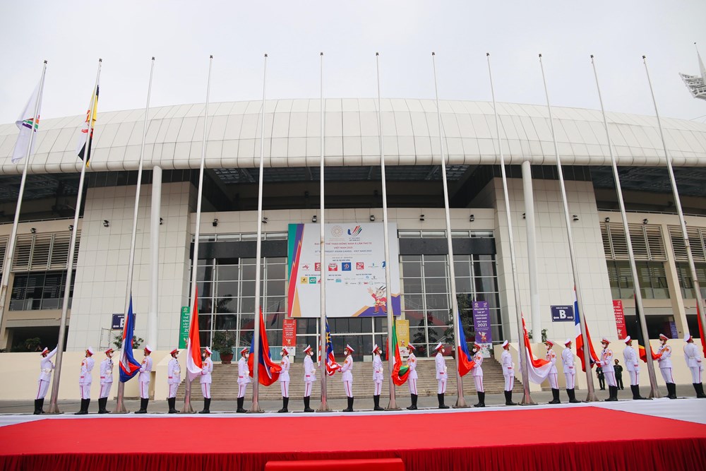 Toàn cảnh Lễ thượng cờ các Đoàn thể thao dự SEA Games 31  - ảnh 4