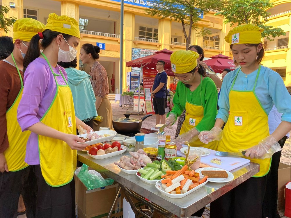 Hội thi “Đầu bếp nhí quận Ba Đình” - sân chơi thú vị cho các trẻ em trên địa bàn - ảnh 8