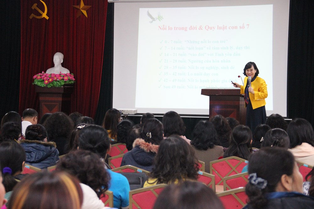 Hội LHPN quận Hoàng Mai truyền thông chăm sóc sức khỏe cho phụ nữ - ảnh 3
