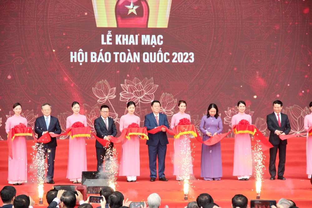 Khai mạc Hội báo toàn quốc 2023: Báo chí Việt Nam 