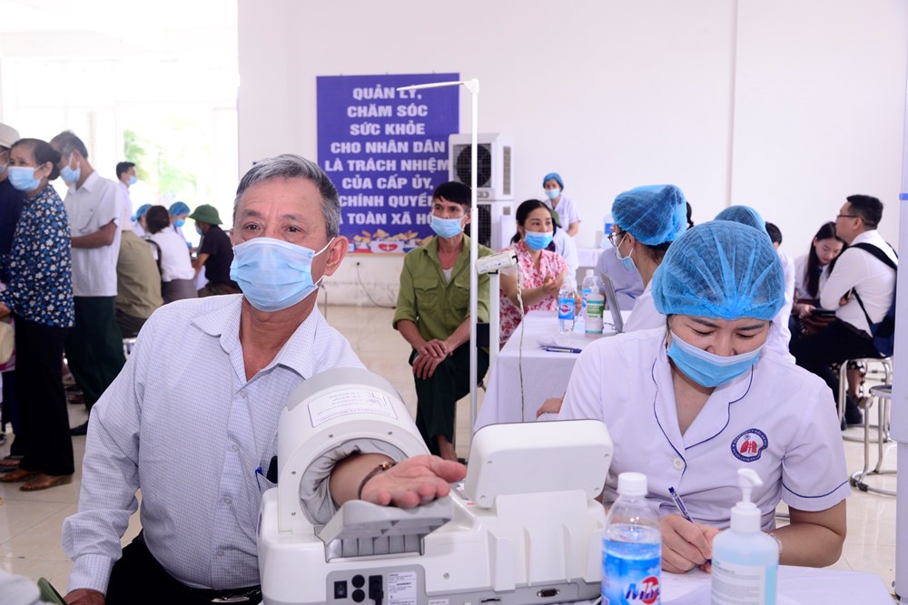 Huyện Mê Linh đi trước, đón đầu trong công tác chăm sóc sức khỏe toàn dân - ảnh 1