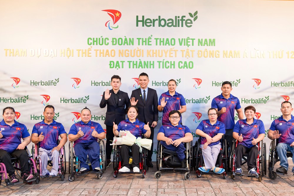 Đoàn thể thao người khuyết tật Việt Nam  xuất quân tham dự ASEAN PARAGAMES 12 - ảnh 2
