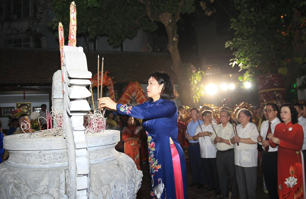 Ghi danh “Hội thề Trung hiếu” đền Đồng Cổ là Di sản văn hóa phi vật thể Quốc gia - ảnh 1