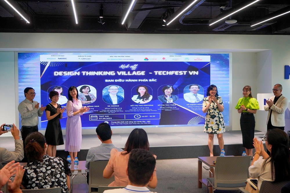 Ra mắt Làng Tư duy thiết kế Đổi mới sáng tạo - Techfest Vietnam khu vực phía Bắc - ảnh 1