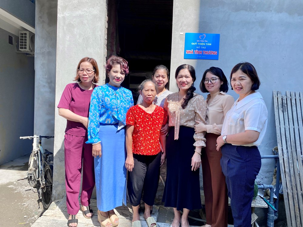 Báo Phụ nữ Thủ đô: Hỗ trợ hội viên phụ nữ khó khăn quận Hoàng Mai xây, sửa mái ấm - ảnh 4