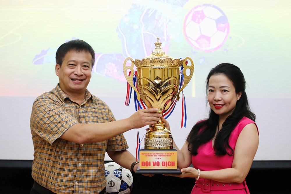  Giải bóng đá học sinh THPT Hà Nội 2023: 100 đội chuẩn bị tranh tài  - ảnh 3