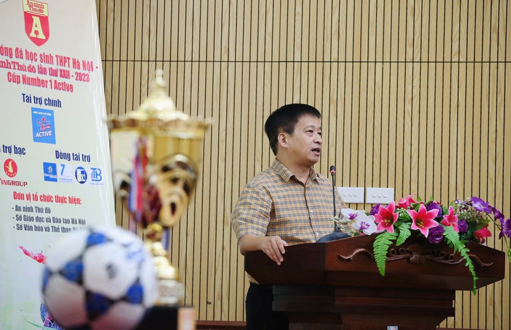  Giải bóng đá học sinh THPT Hà Nội 2023: 100 đội chuẩn bị tranh tài  - ảnh 1