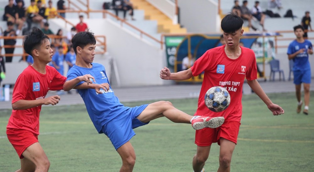 Khai mạc giải bóng đá THPT Hà Nội - An ninh Thủ đô 2023 - ảnh 3