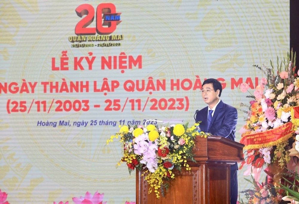 Từng bước xây dựng Hoàng Mai thành một “cực tăng trưởng” của Thủ đô - ảnh 2