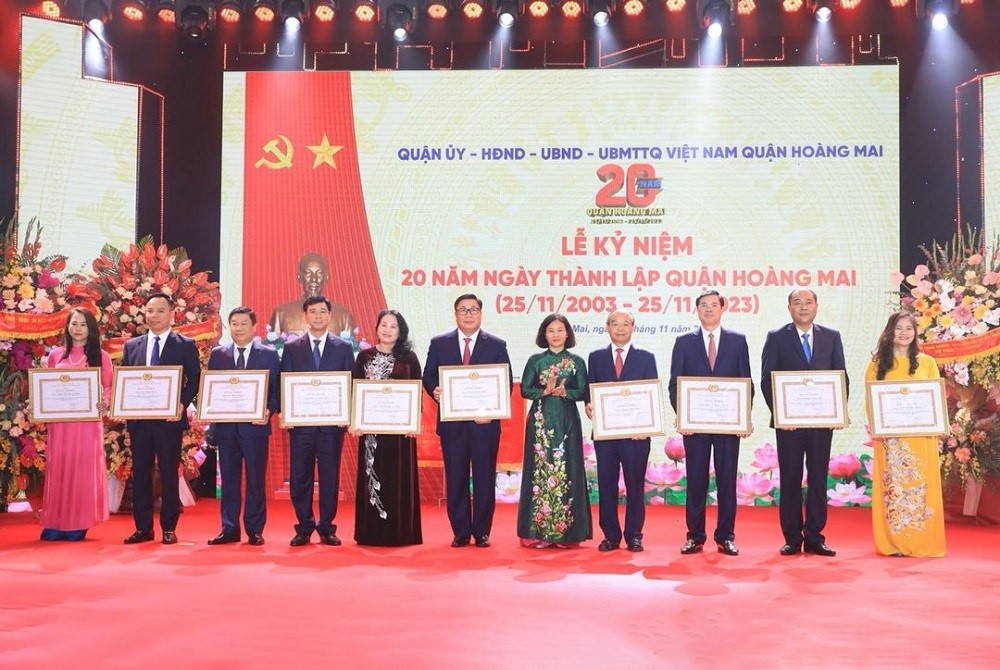 Từng bước xây dựng Hoàng Mai thành một “cực tăng trưởng” của Thủ đô - ảnh 7