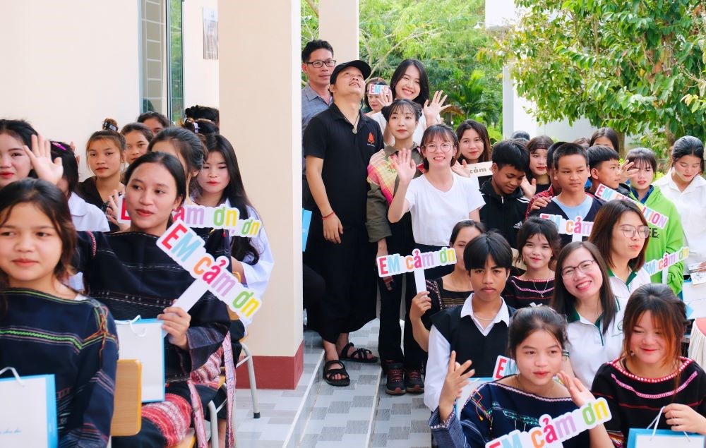 “Nhà nội trú cho em” - tiếp sức cho học sinh miền núi Kbang đến trường - ảnh 2