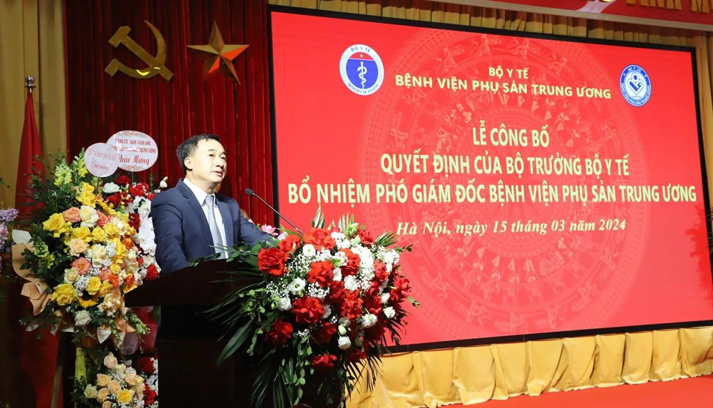 Phó Giám đốc BV Phụ sản Hà Nội được bổ nhiệm giữ chức Phó Giám đốc BV Phụ sản Trung ương - ảnh 2