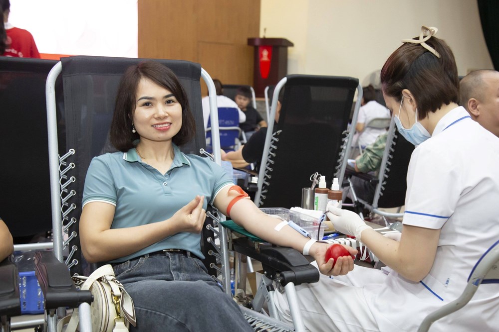 Ngành y tế Hà Nội dự kiến hiến tặng 1.800 đơn vị máu trong năm 2024 - ảnh 2