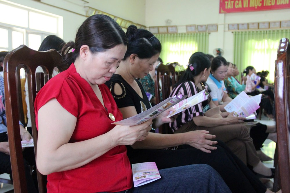 Truyền thông phòng ngừa ung thư vú, ung thư cổ tử cung cho phụ nữ Sơn Tây, Ba Vì - ảnh 5