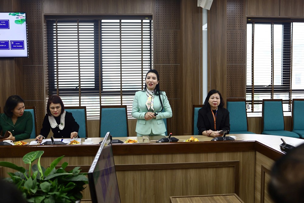 Quận Tây Hồ tiếp đoàn công tác huyện Lâm Hà tới nghiên cứu, học tập kinh nghiệm - ảnh 1