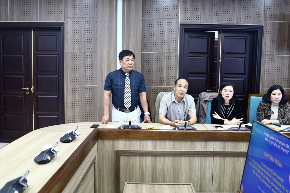 Quận Tây Hồ tiếp đoàn công tác huyện Lâm Hà tới nghiên cứu, học tập kinh nghiệm - ảnh 2