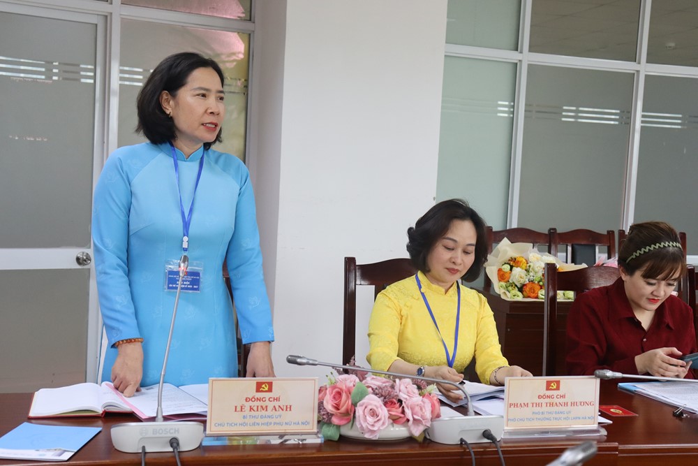 Đại hội Chi bộ Văn phòng Hội LHPN Hà Nội: Đoàn kết, đổi mới để phát triển bền vững - ảnh 2