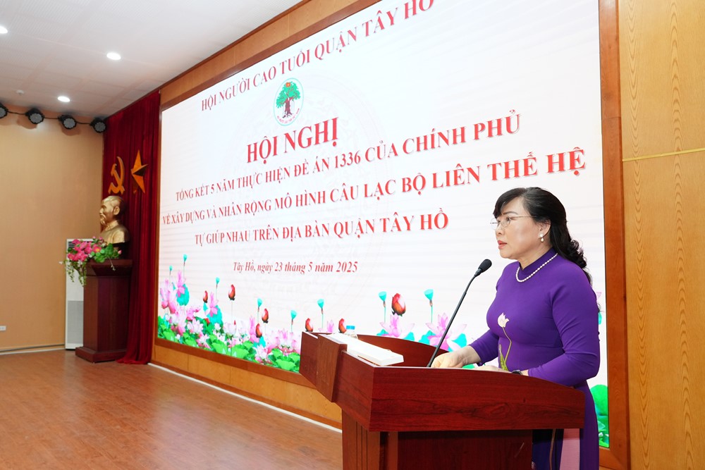Mô hình CLB Liên thế hệ Tự giúp nhau: Thành quả bền vững từ sự gắn kết cộng đồng tại quận Tây Hồ - ảnh 2