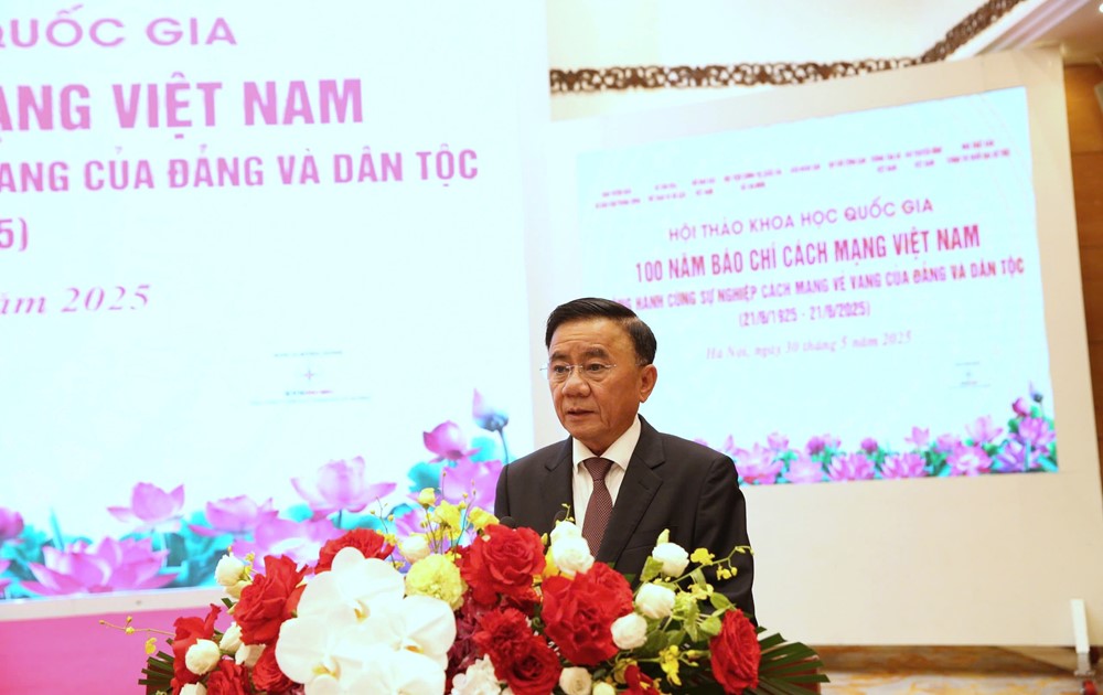 100 năm Báo chí cách mạng Việt Nam: Báo chí đồng hành cùng sự nghiệp cách mạng vẻ vang của Đảng và dân tộc - ảnh 1