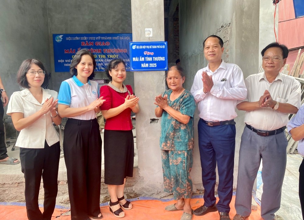 Niềm vui trong mái ấm cho gia đình hội viên phụ nữ huyện Phú Xuyên - ảnh 2
