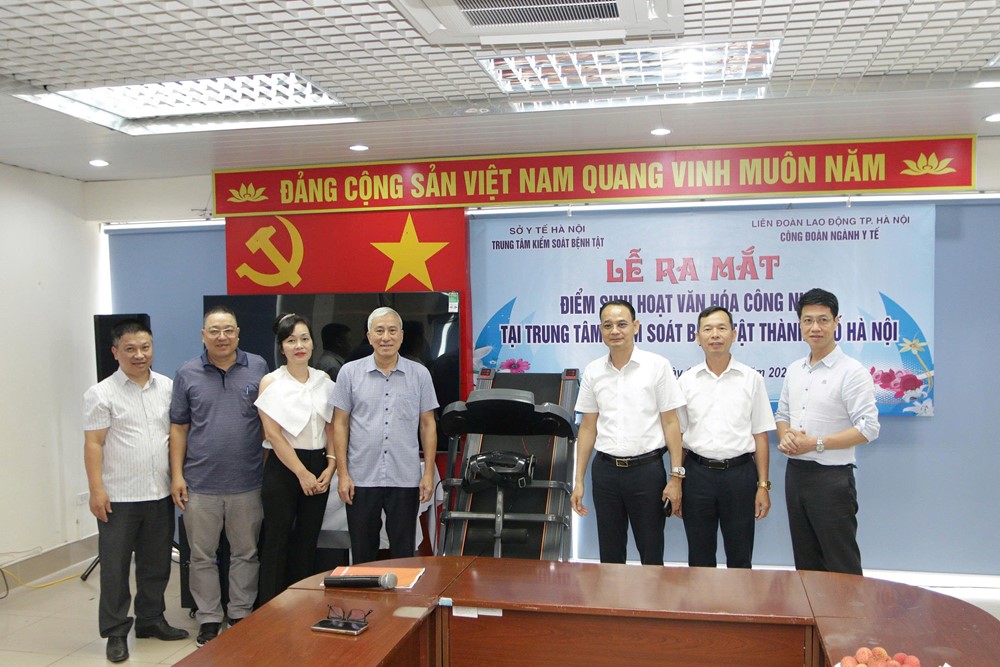 Ra mắt Điểm sinh hoạt văn hóa công nhân tại CDC Hà Nội - ảnh 2