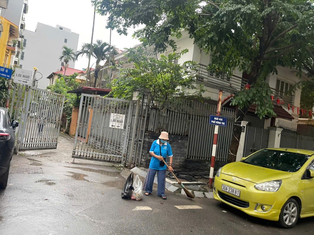 Hội LHPN phường Tây Hồ (mới) sôi nổi ra quân tổng vệ sinh môi trường - ảnh 7