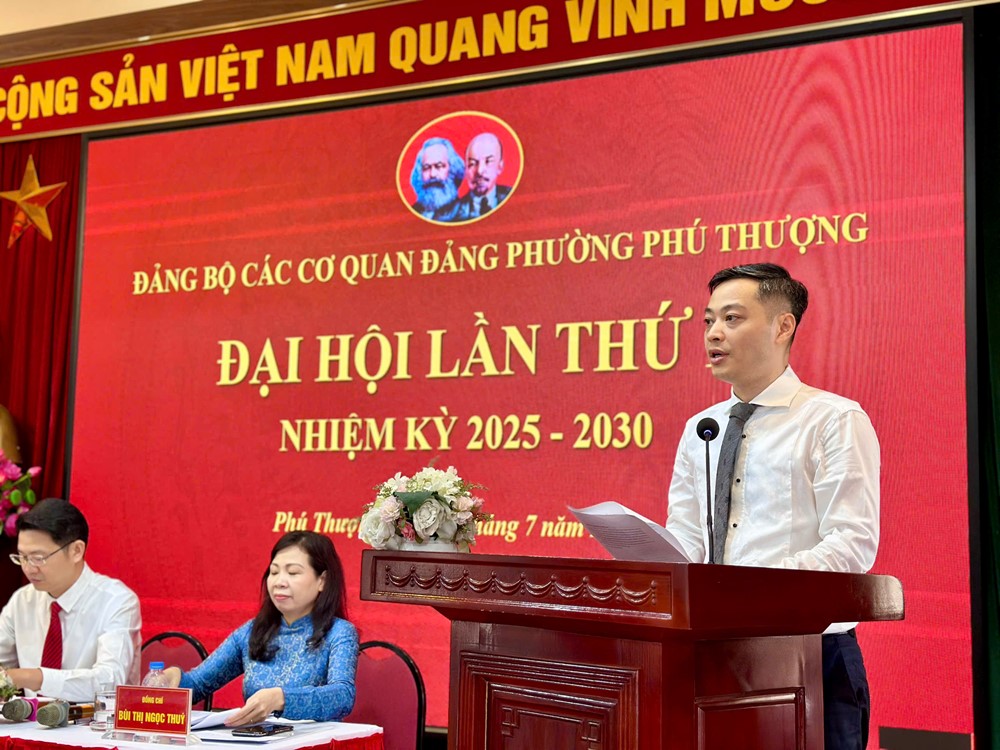 Đại hội Đảng bộ các cơ quan Đảng Phú Thượng: Vững bước để phát triển toàn diện  - ảnh 4