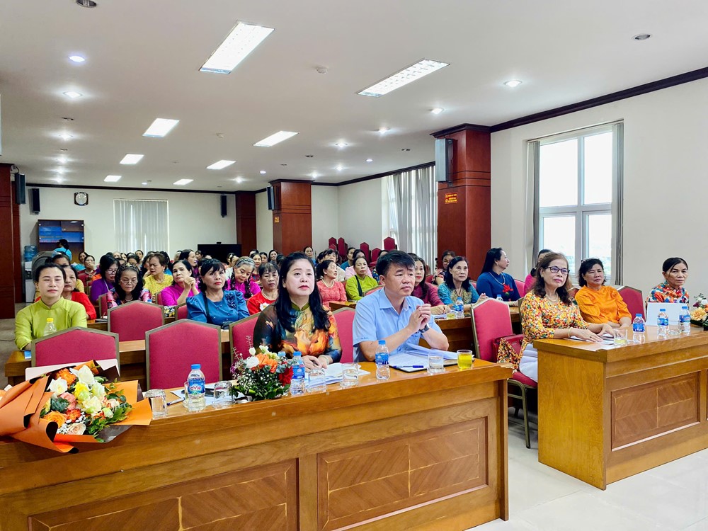 Hội LHPN phường Hoàng Mai họp Ban chấp hành mở rộng, chung tay xây dựng đô thị văn minh, hiện đại - ảnh 1