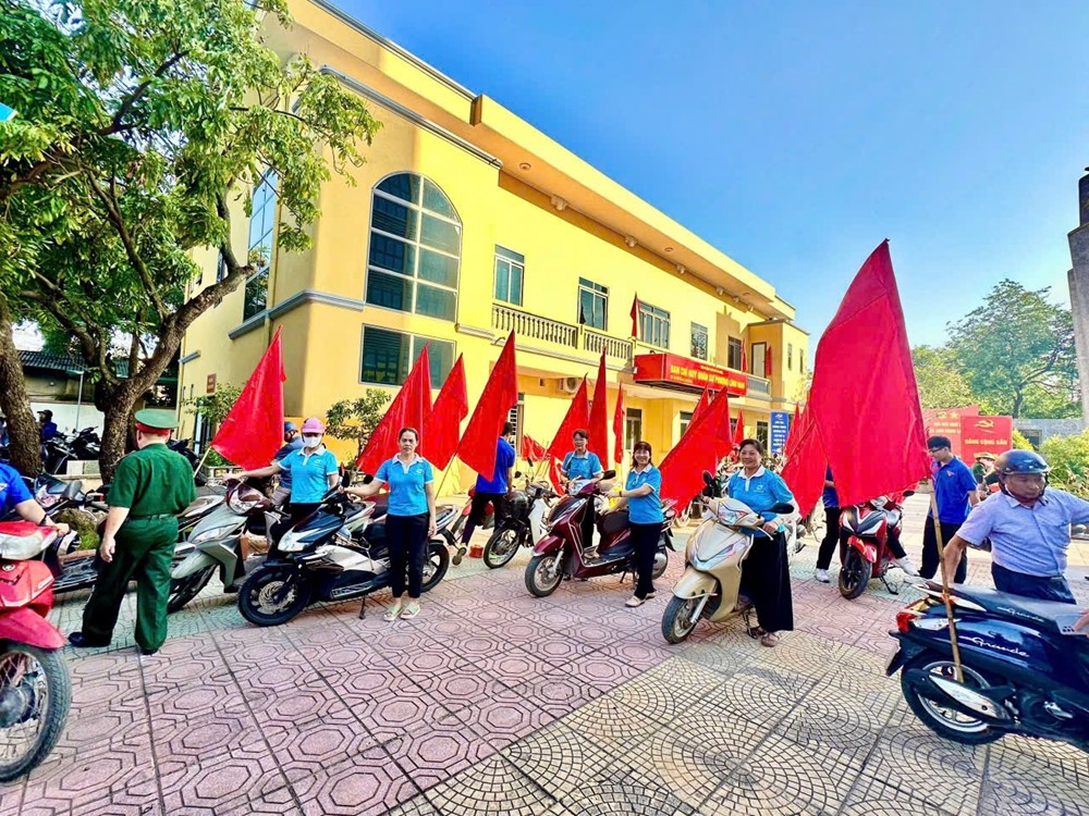Lĩnh Nam ra quân tổng vệ sinh môi trường, hưởng ứng phong trào “Sáng - Xanh - Sạch - Đẹp” - ảnh 2