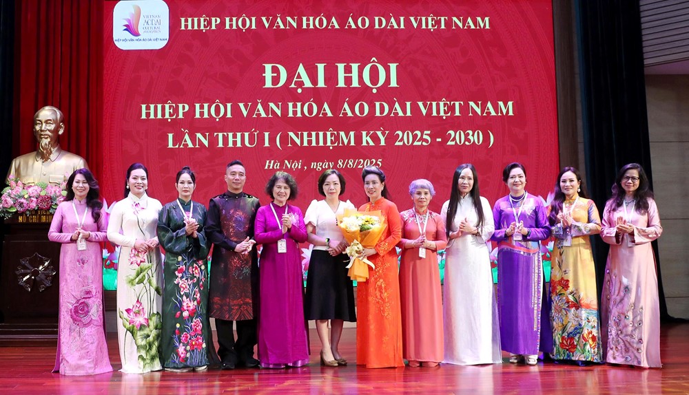 Hiệp hội Văn hóa Áo dài Việt Nam tổ chức thành công Đại hội lần thứ I - ảnh 3