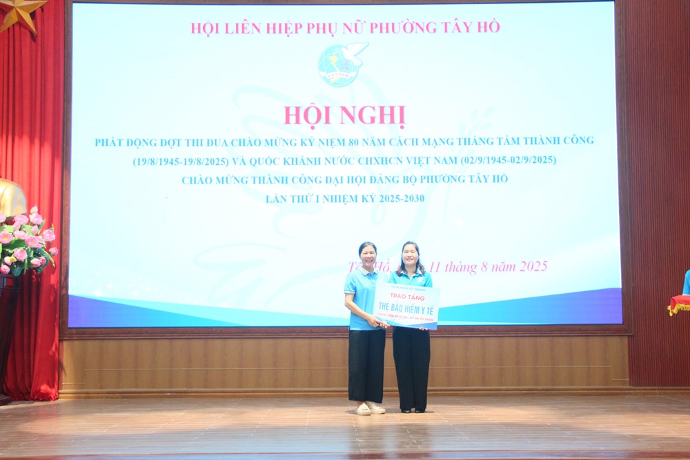 Hội Phụ nữ Tây Hồ tiên phong phát động thi đua, góp sức xây dựng phường kiểu mẫu - ảnh 5